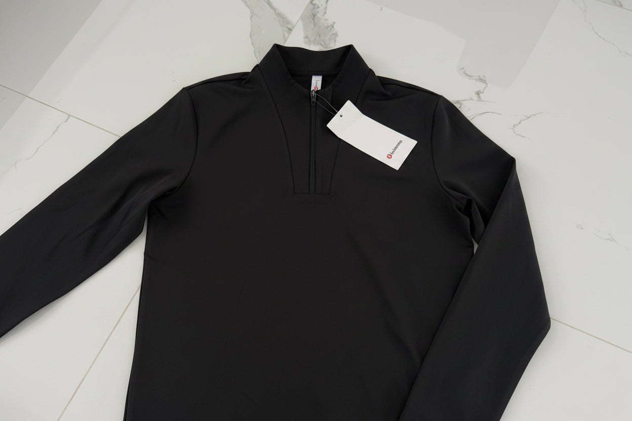 Suéter Lululemon medio sierre negro
