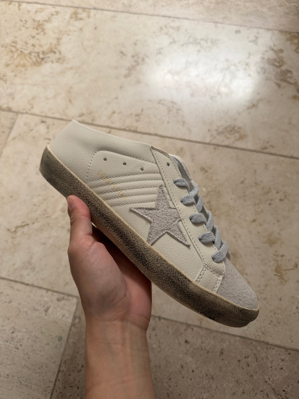 Golden Goose latte gris