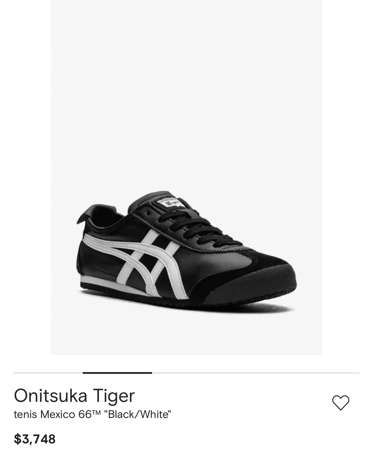 Onisuka tiger negro