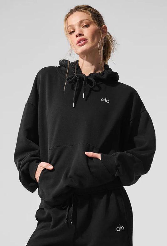 Sudadera Alo yoga negra unisx