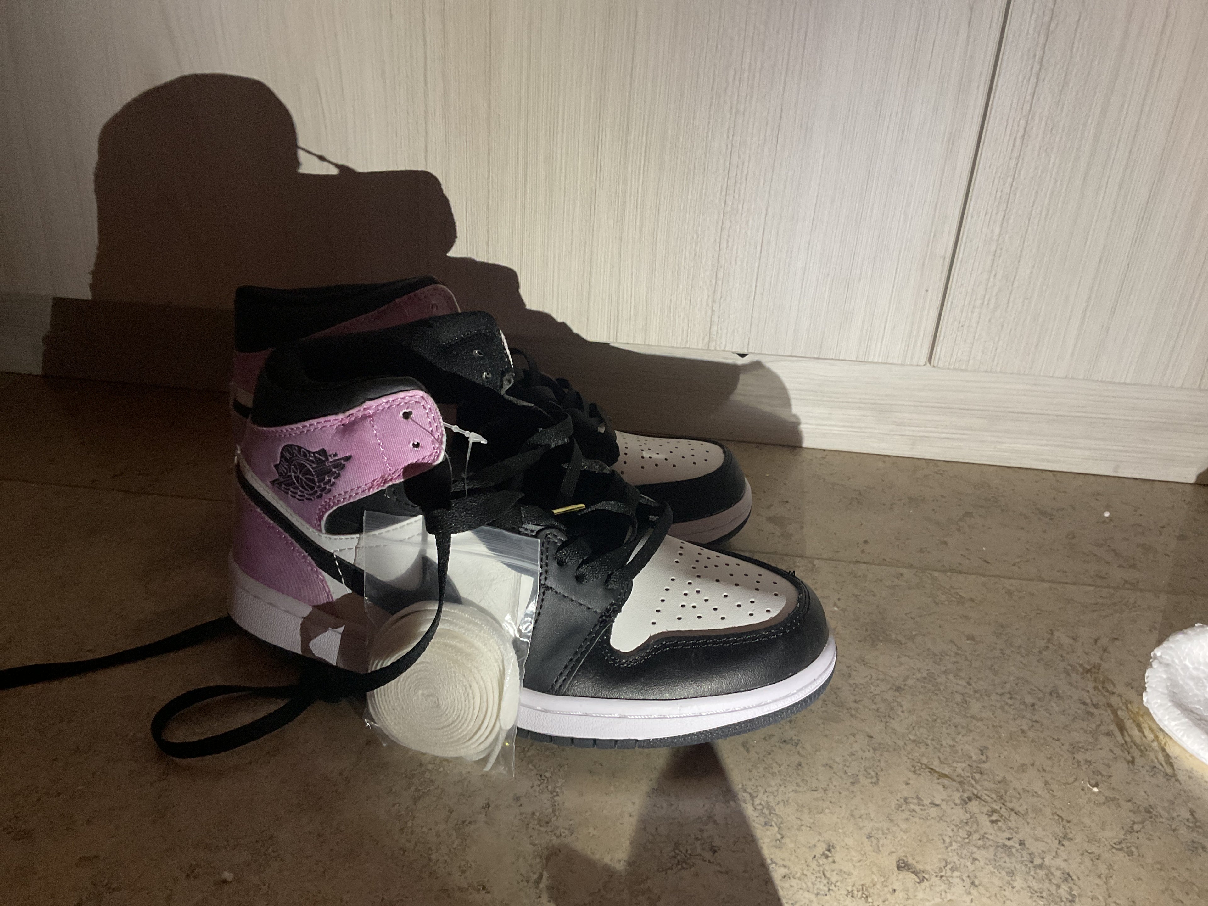 Bota Nike rosa