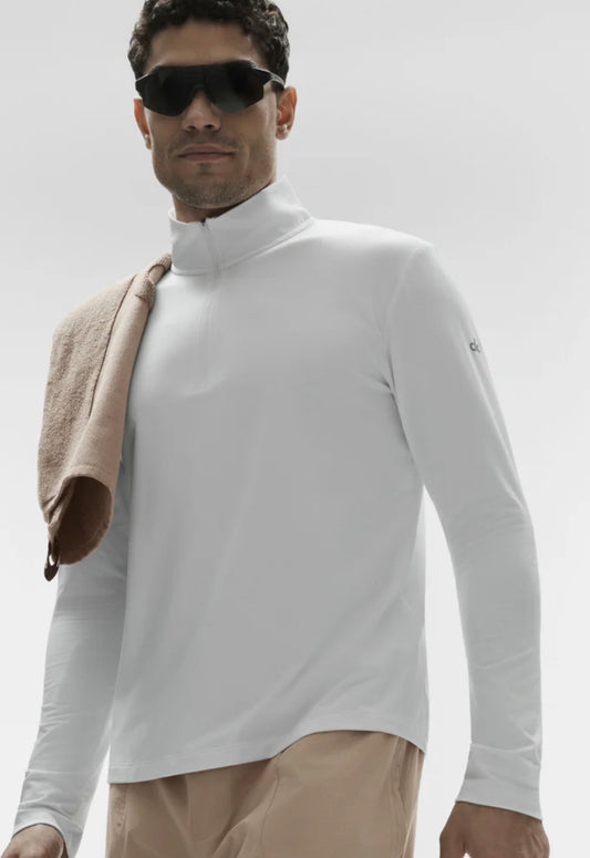 Playera Alo yoga manga larga blanca