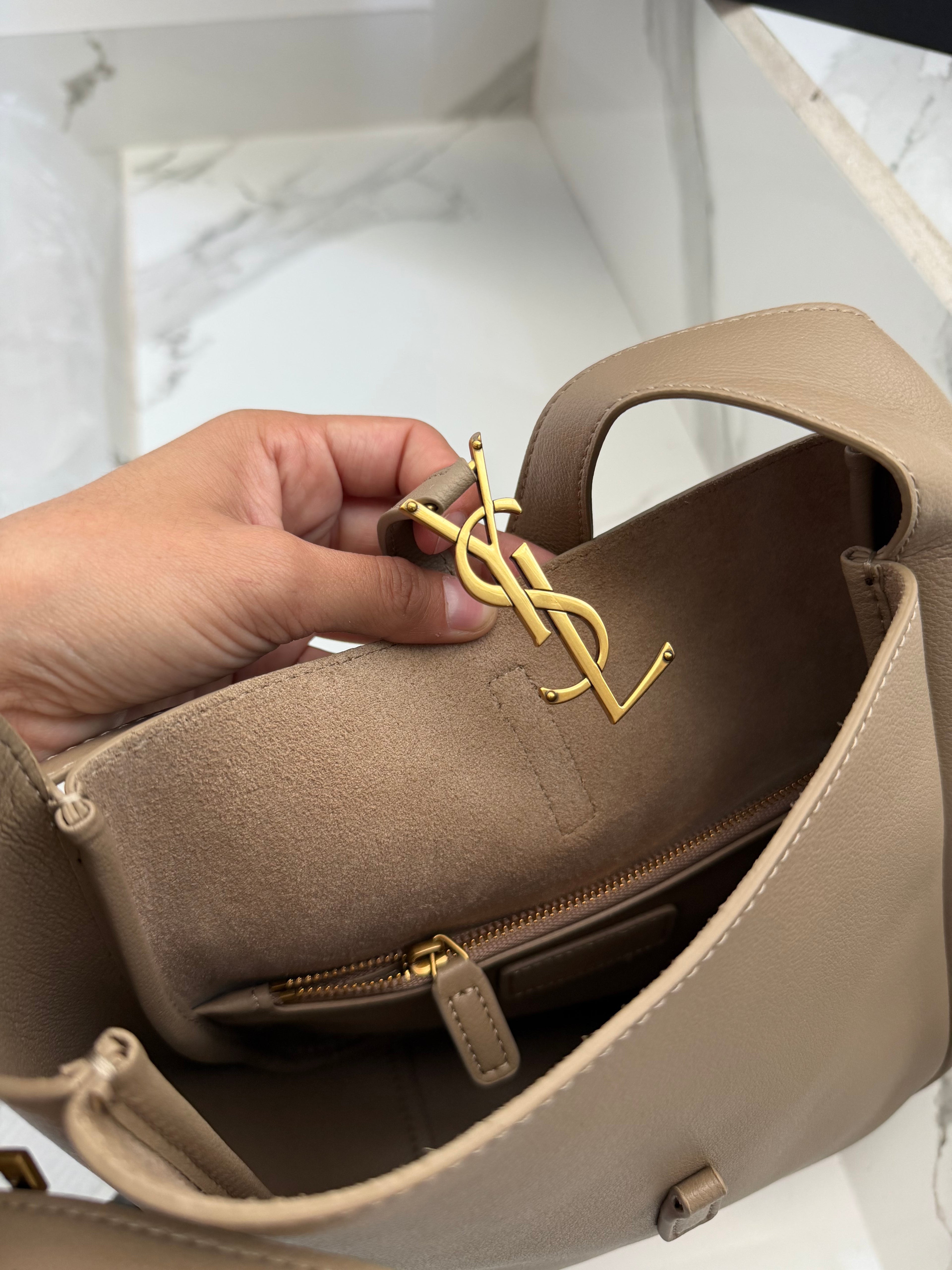 Bolsa ysl beige