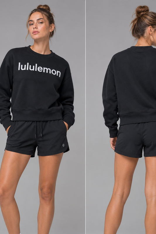 Sudadera lululemon negra