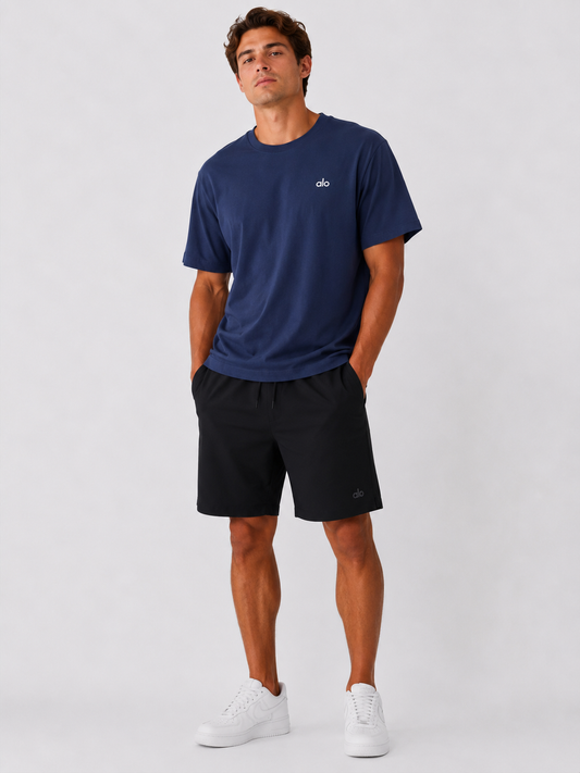 Playera Alo yoga azul marino
