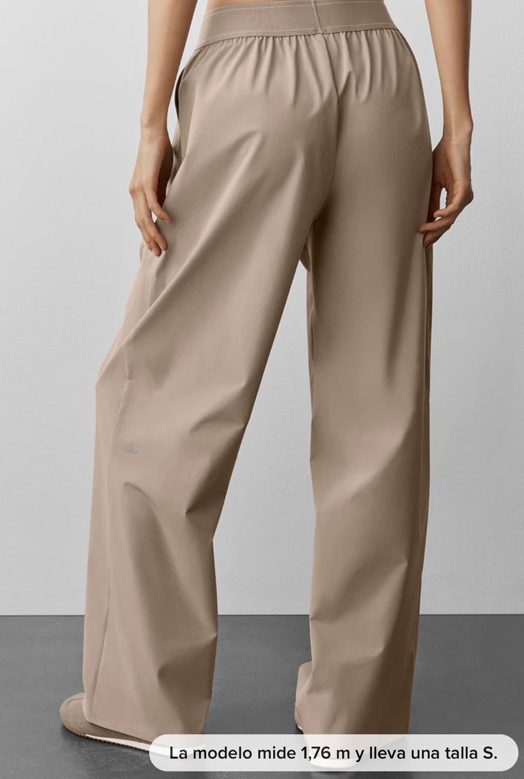 Pantalón de resorte beige