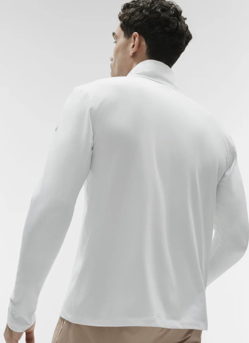 Playera Alo yoga manga larga blanca