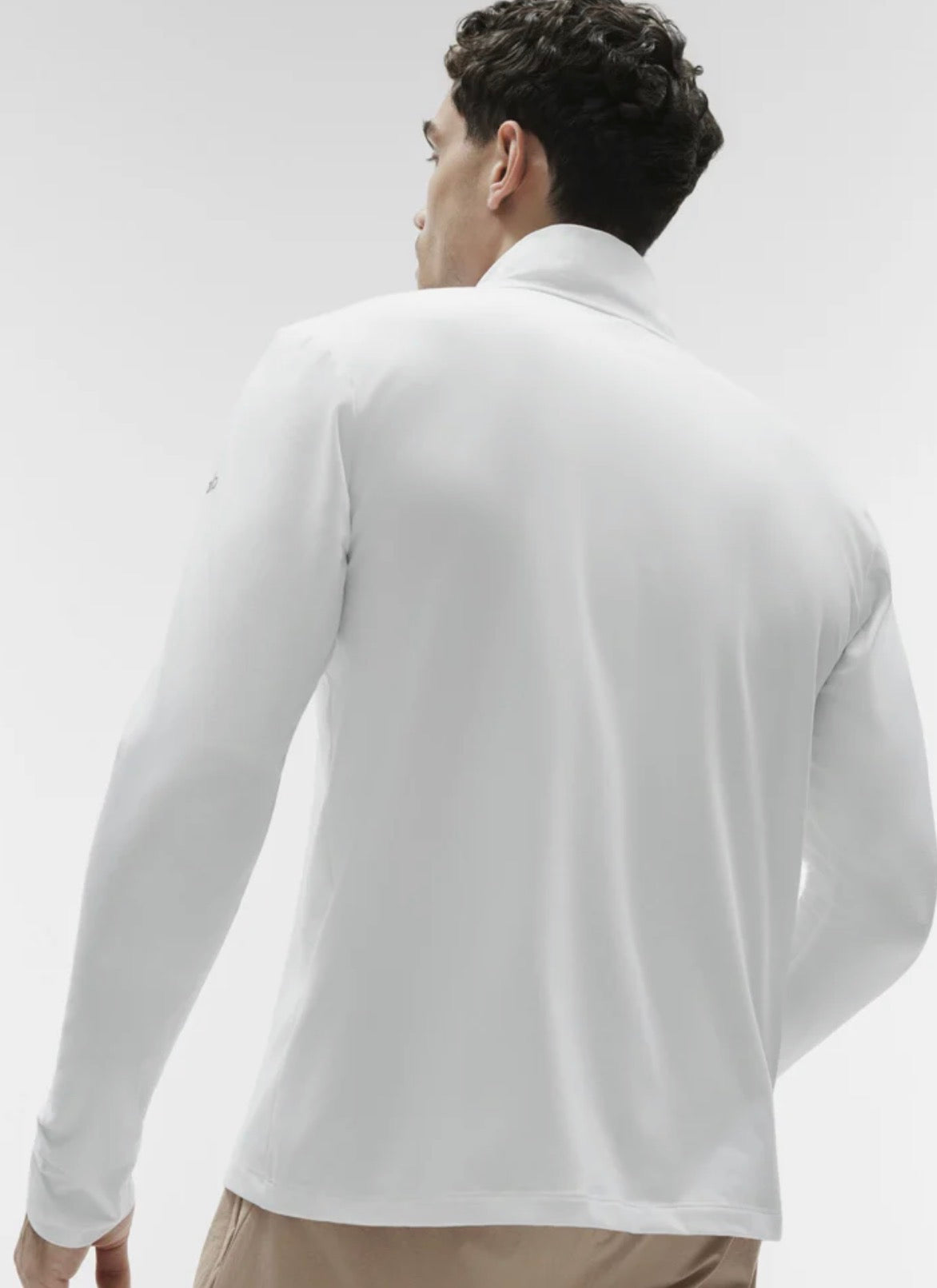 Playera Alo yoga manga larga blanca