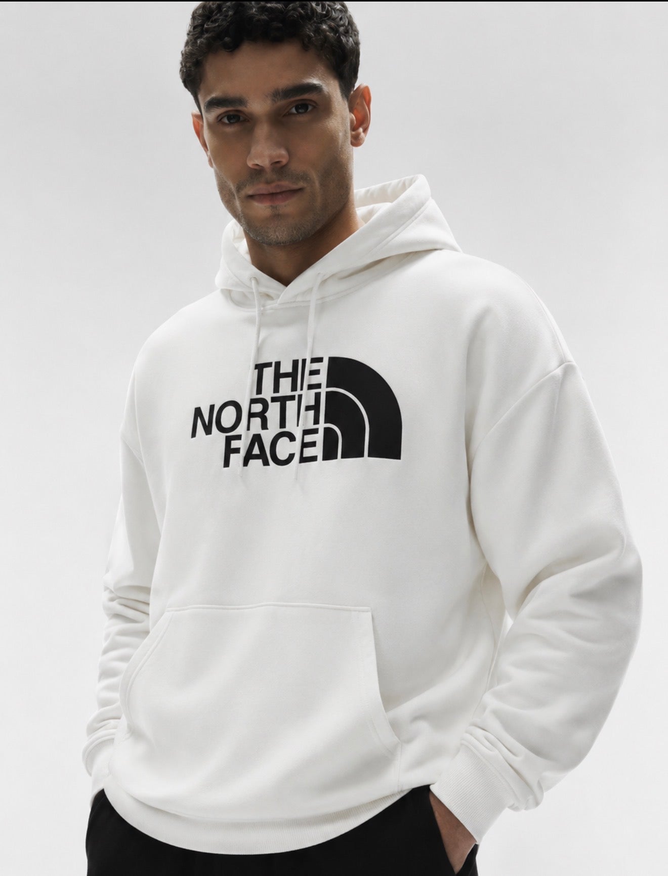 Sudadera North face blanca