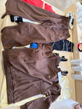Conjunto Alo yiga sudadera y pants café