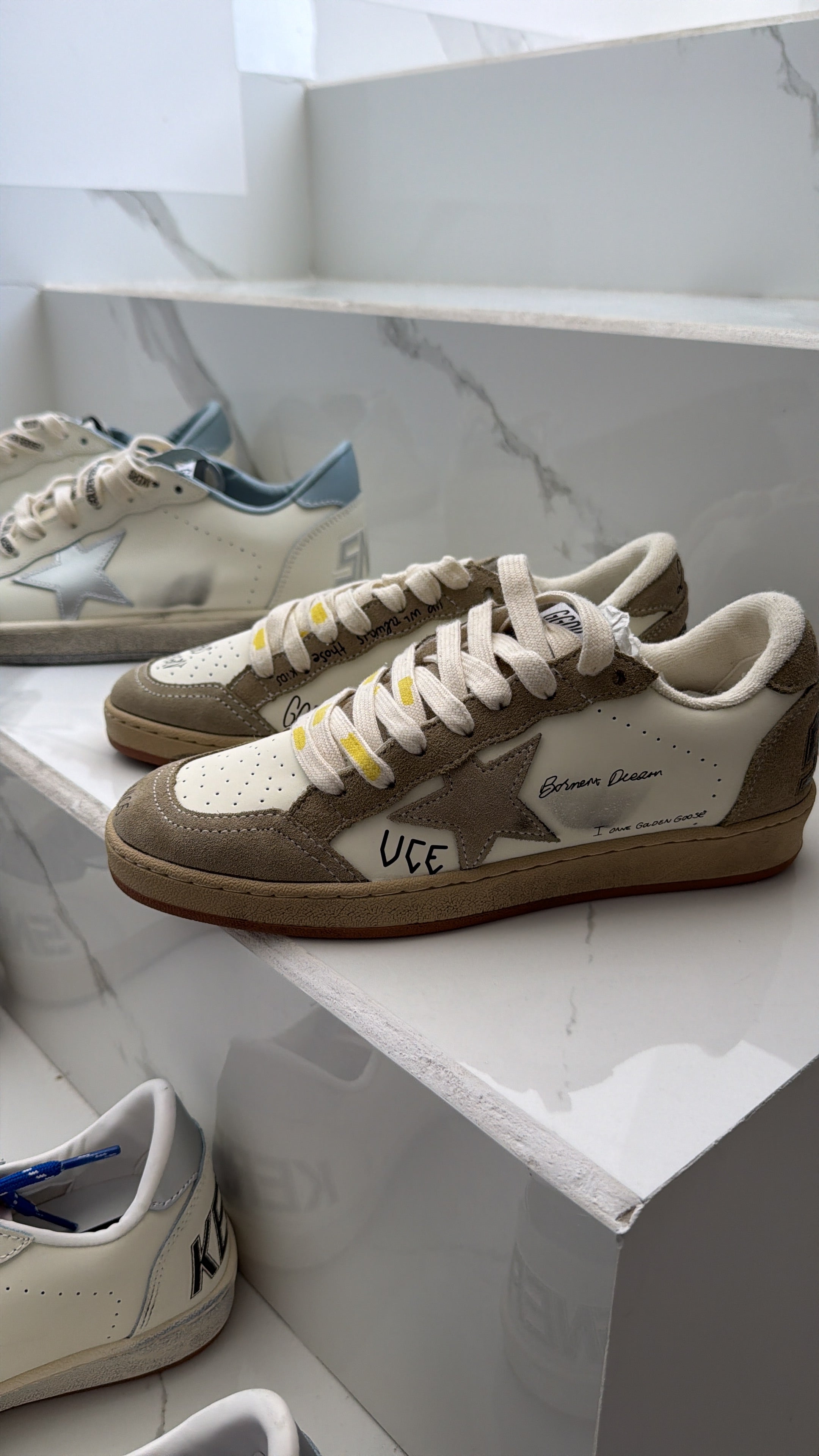 Golden Goose tercio pelo café