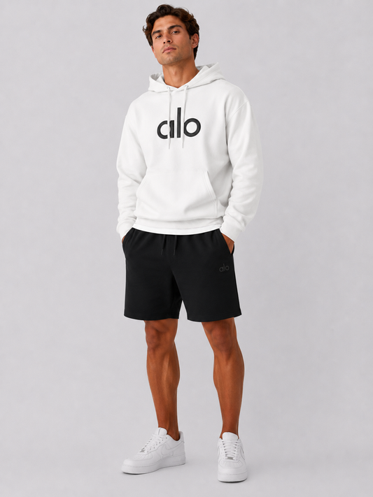 Sudadera Alo yoga logo bordado