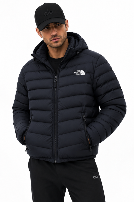 Chamarra North face azul