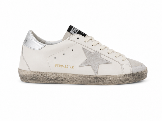 Golden goose latte gris caballero