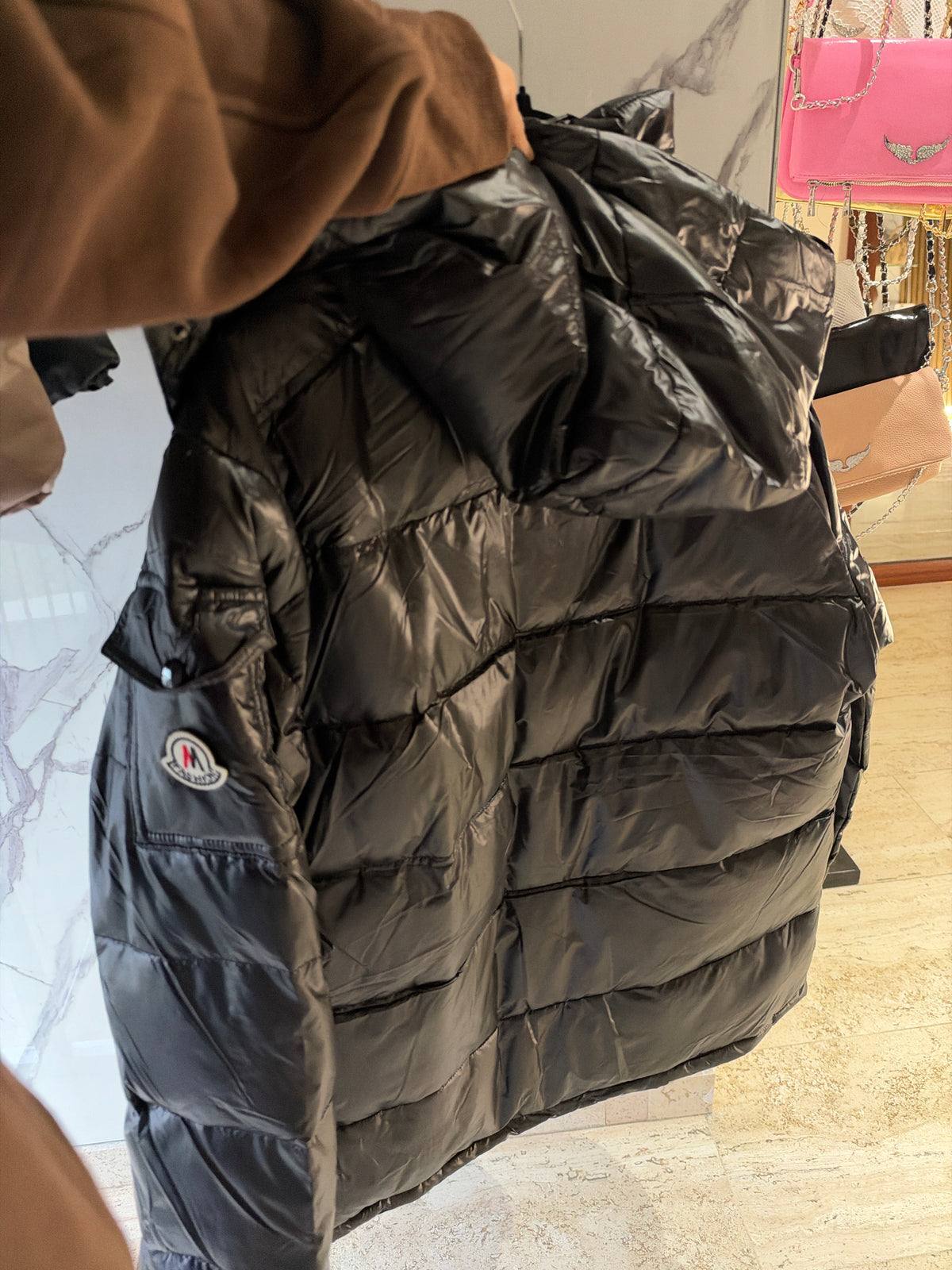 Moncler fashion negra