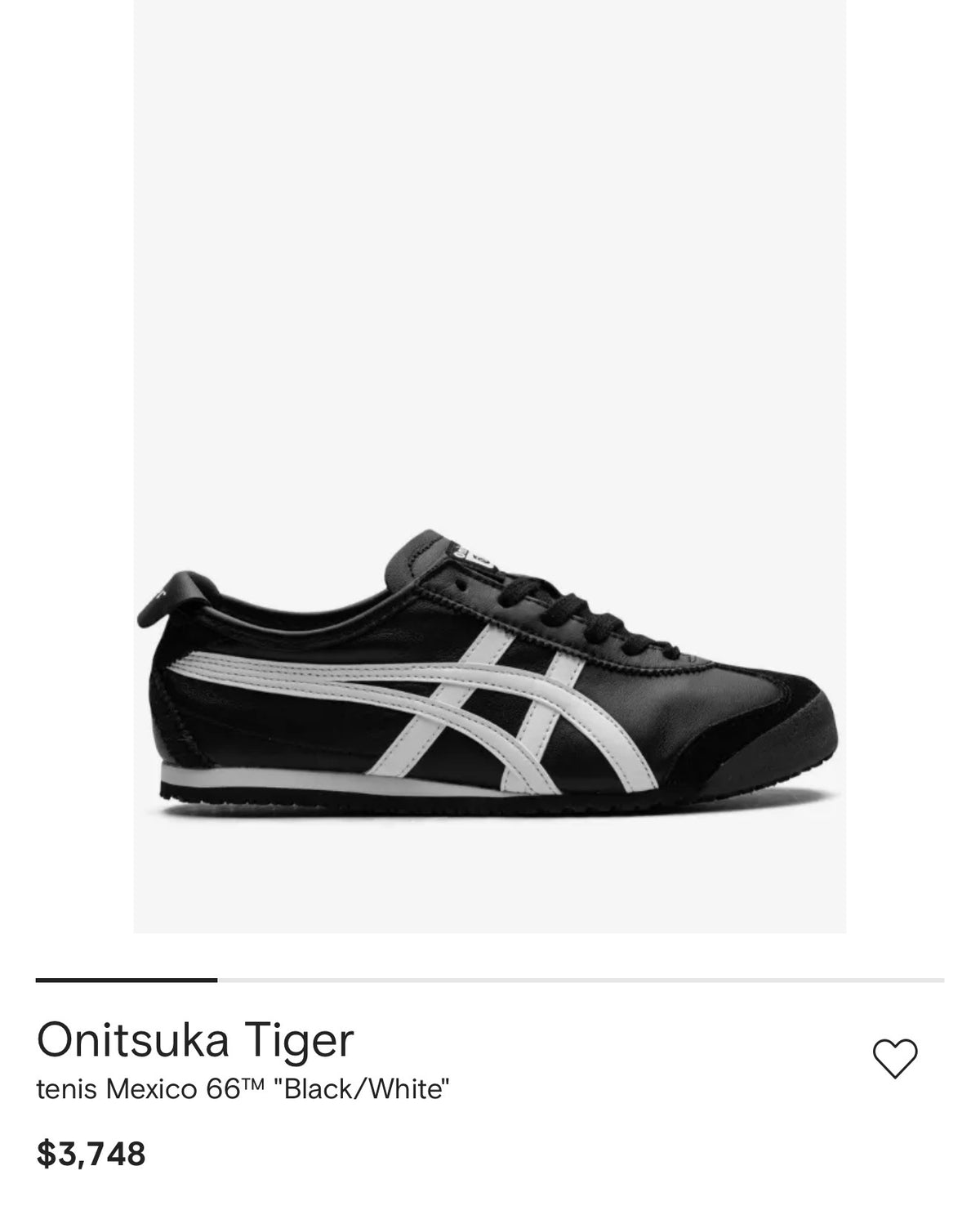 Onisuka tiger negro
