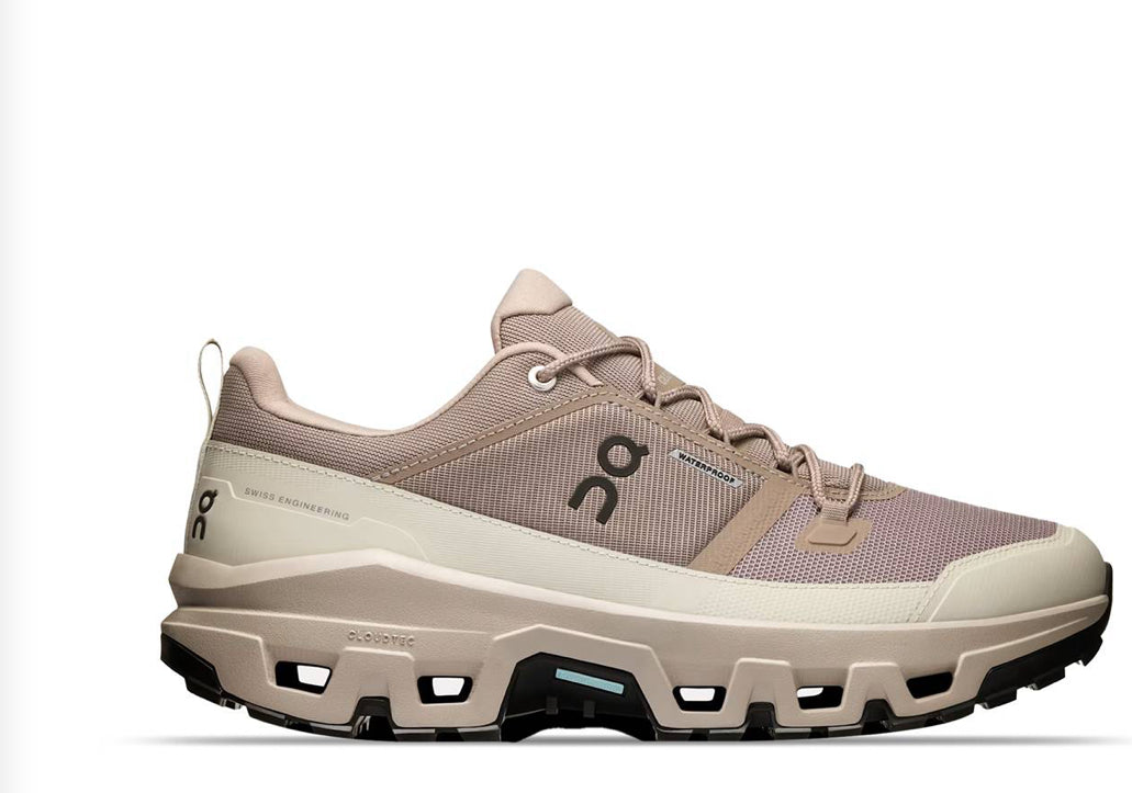 Tenis on Cloud rock choclo  beige