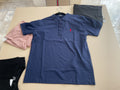 Camisa polo azul marino