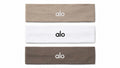 Banditas Alo yoga paquete 3 pz blanca, beige , café