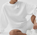 Sudadera alo yoga blanca unisex