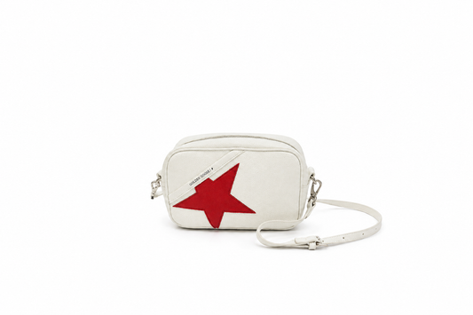Bolsa Golden Goose  rosa blanco