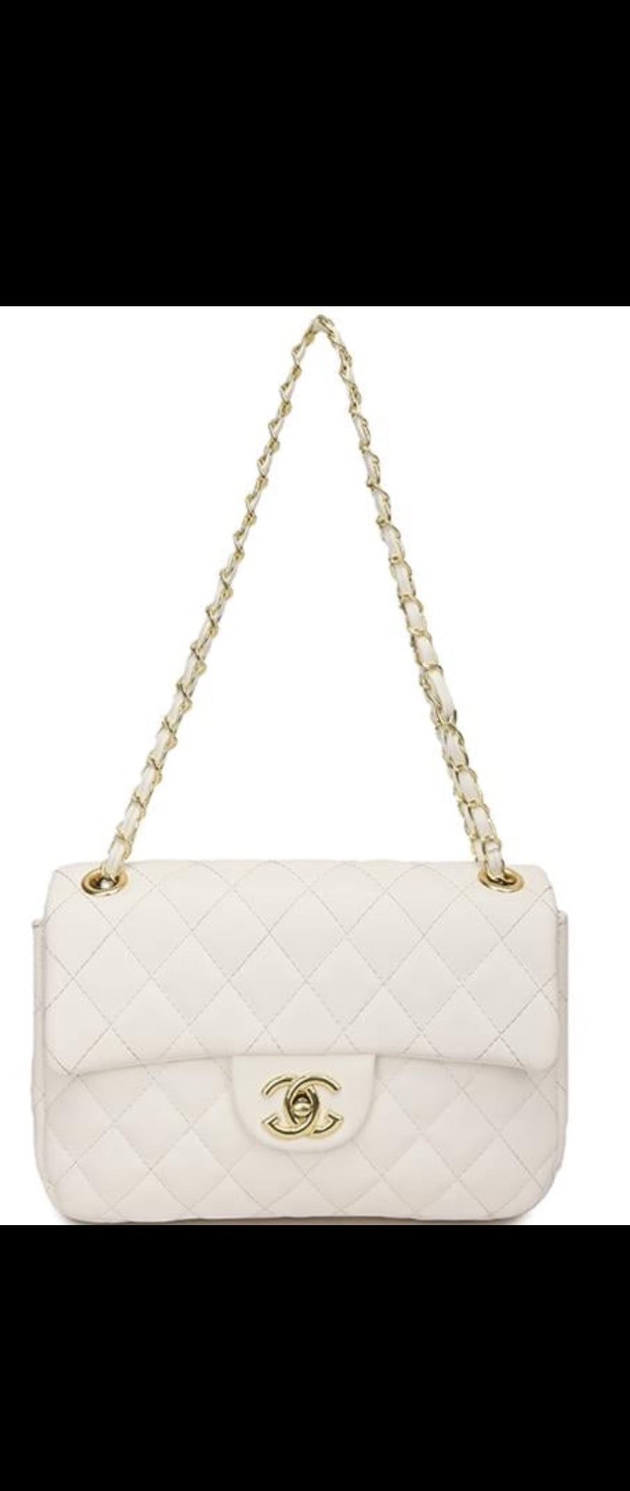 Bolsa Chanel blanca
