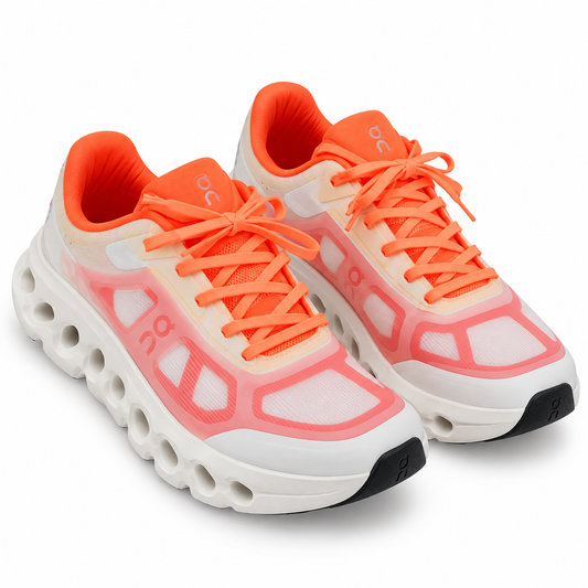Tenis on Cloud TiLt remix naranja
