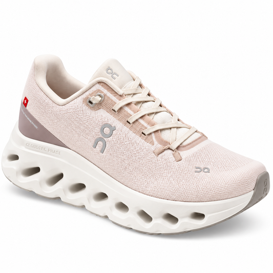Tenis on Cloud Tilt morado suela beige