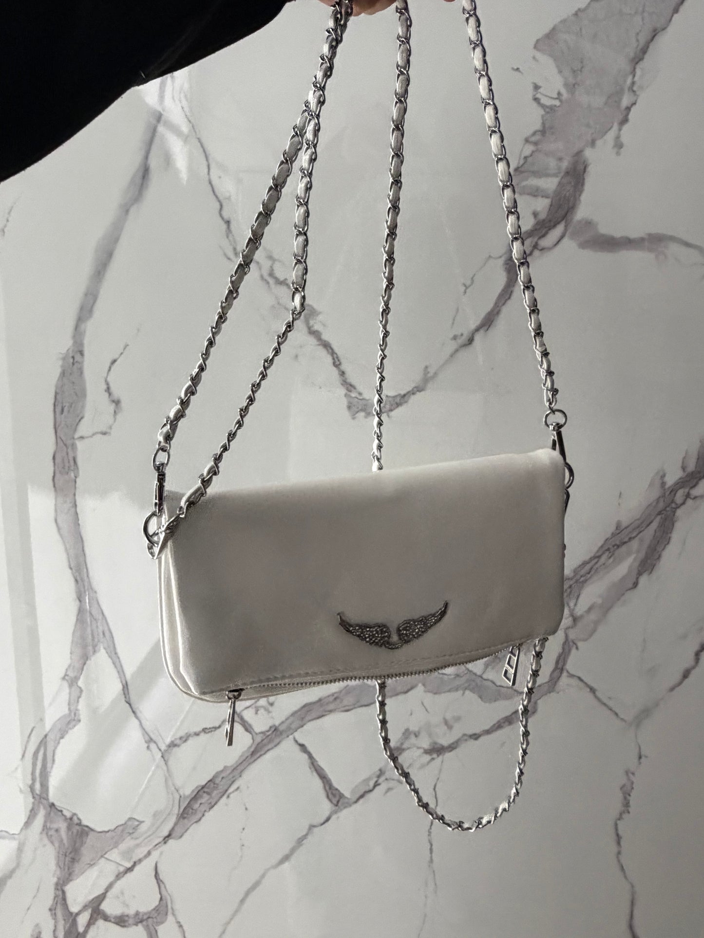 Bolsa zadig blanca