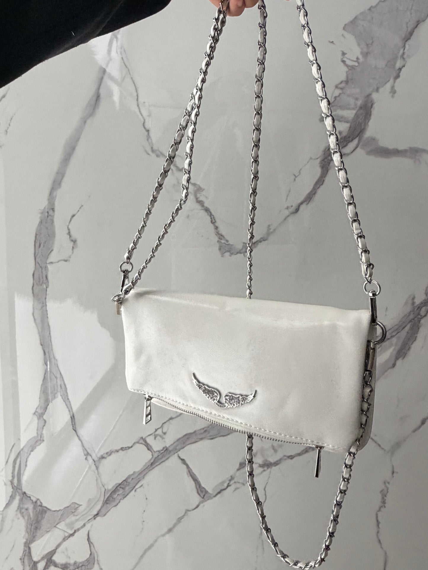 Bolsa zadig blanca