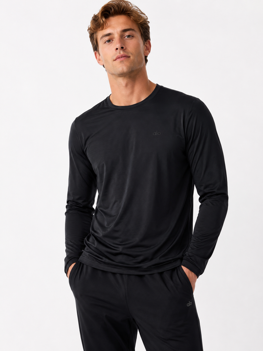 Playera Alo yoga caballero manga larga