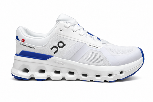 Tenis on Cloud runner azul blanco
