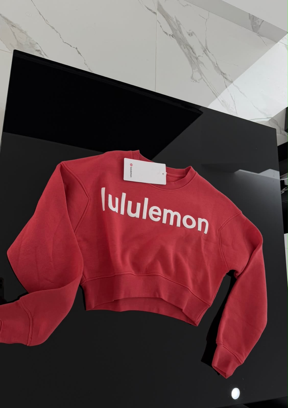 Sudadera lululemon roja