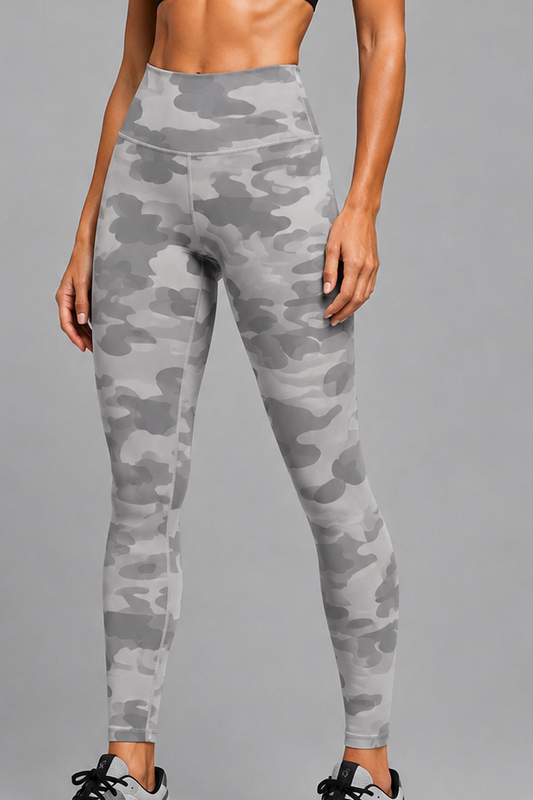 Leggin camuflajeado gris