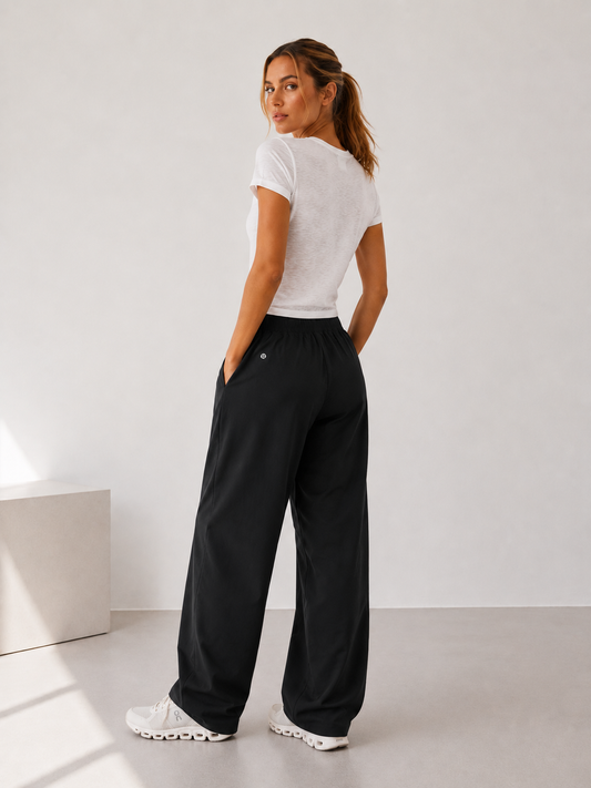 Pantal��n lululemon rompe vientos recto n