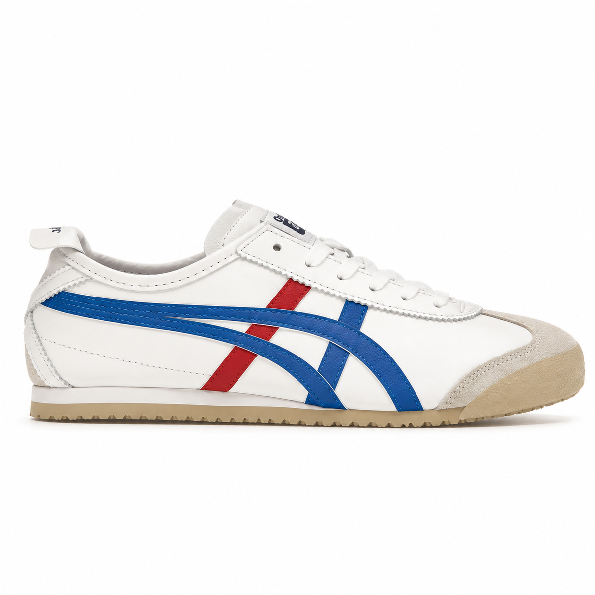 Onisuka Tiger blanco rayas azules