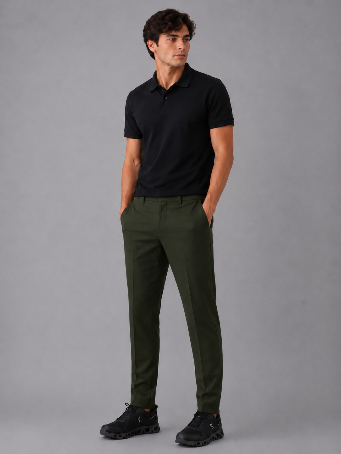 Pantalón Alo yoga vestir verde