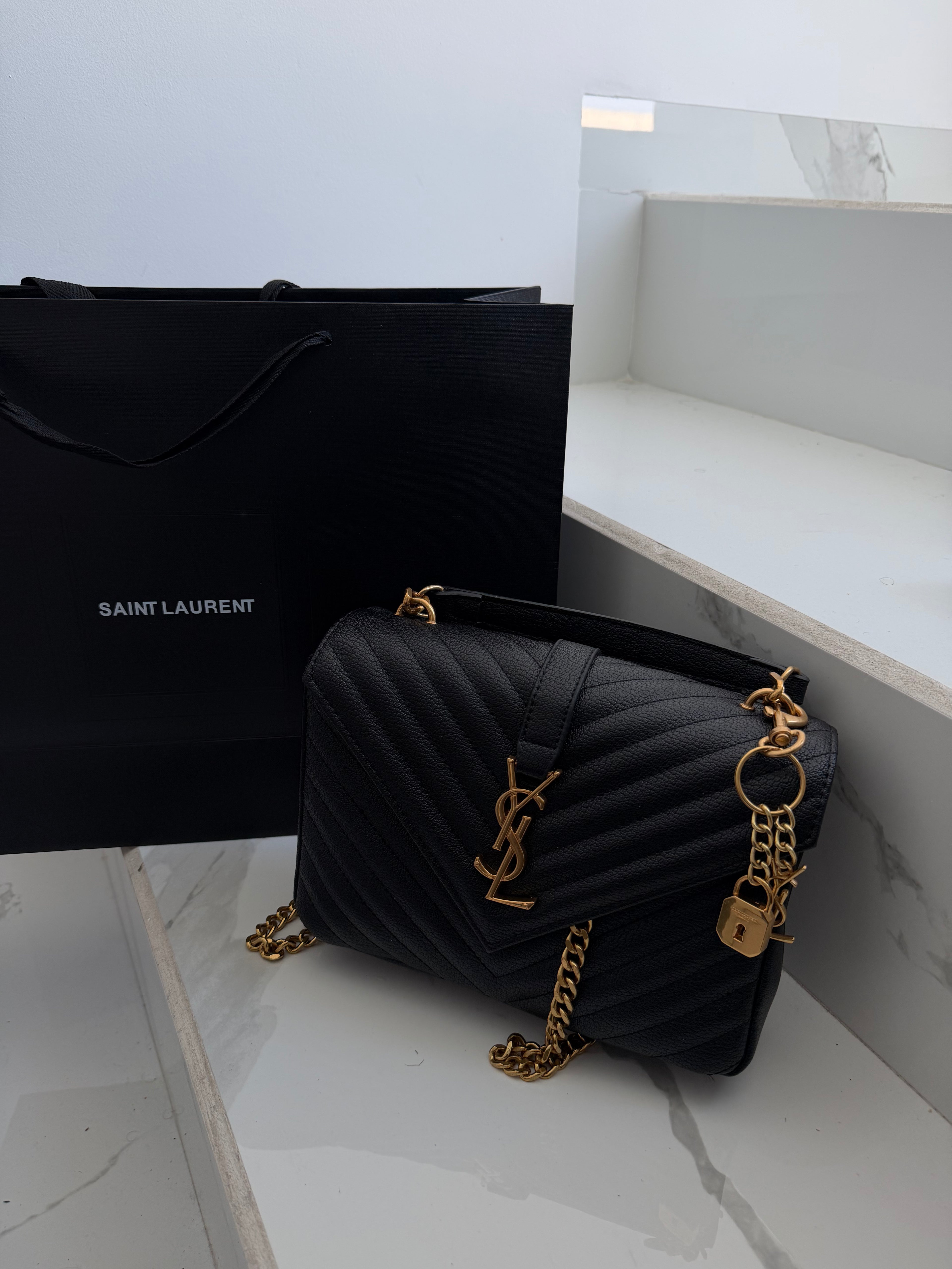 Bolsa ysl negra
