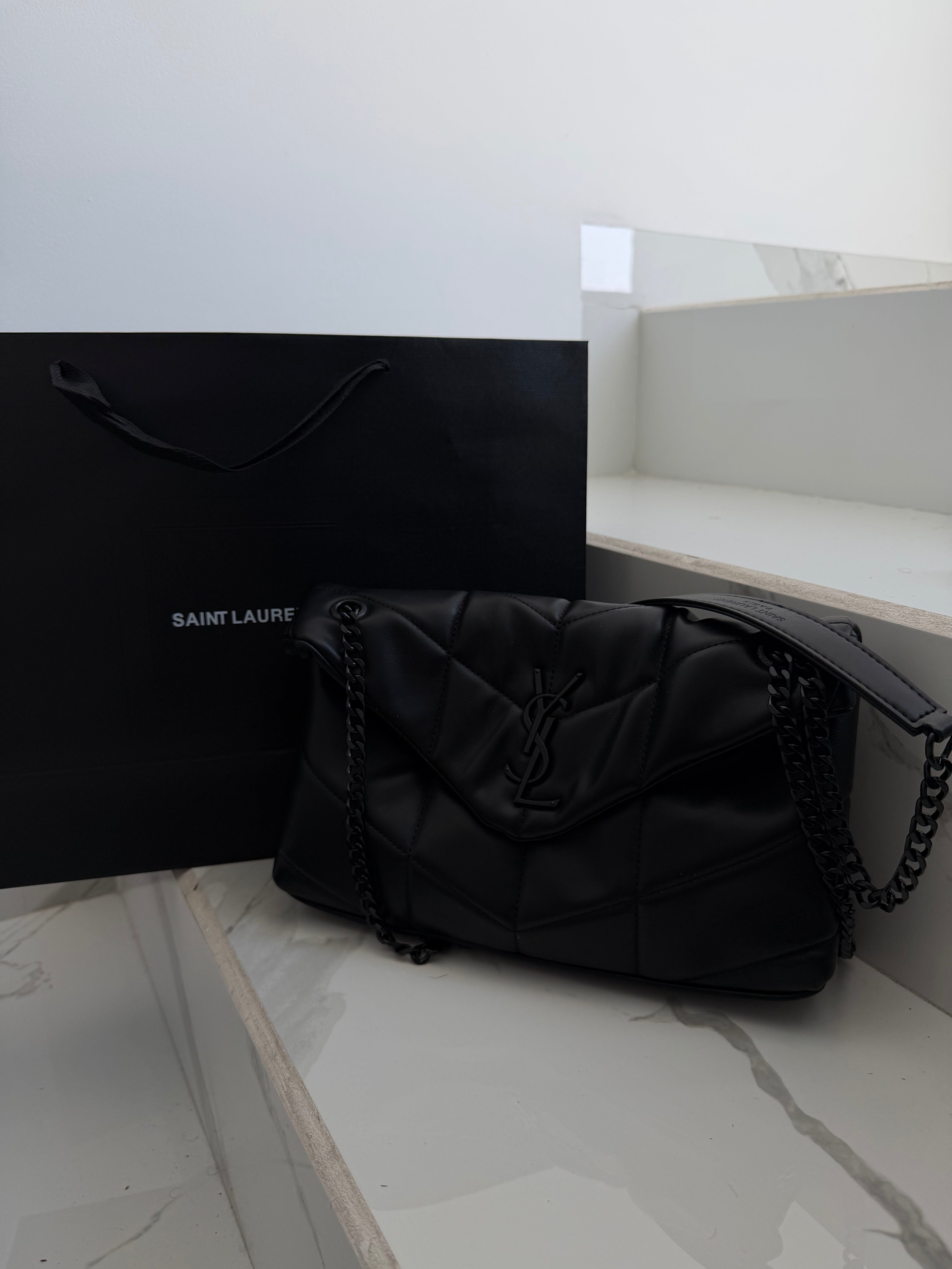 Bolsa ysl negra