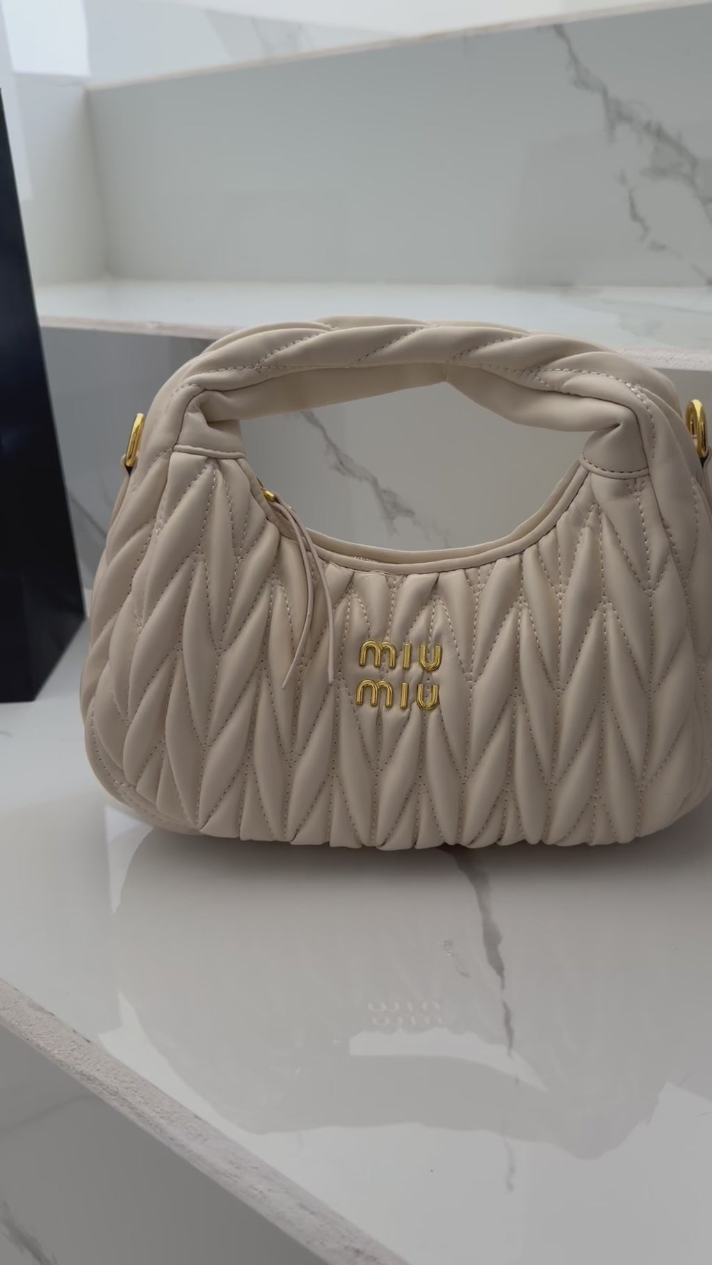 Bolsa Miu Miu hueso