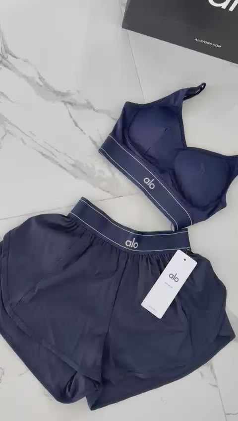 Conjunto Alo yoga azul