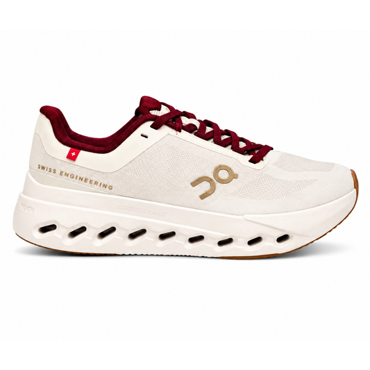 Tenis on Cloud Surfer Next blanco rojo