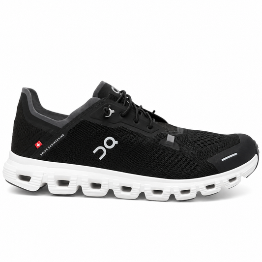 Tenis on Cloud Coast negro suela blanca