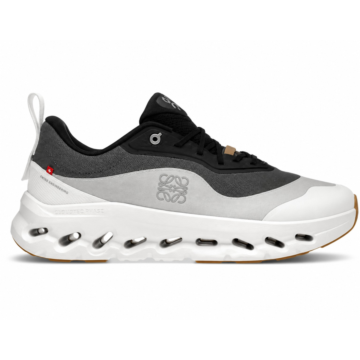 Tenis on Cloud Loewe blanco con negro