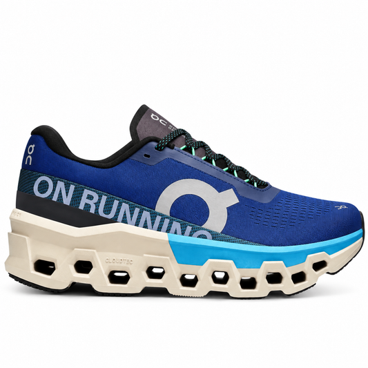 Tenis on Cloud On running azul suela beige