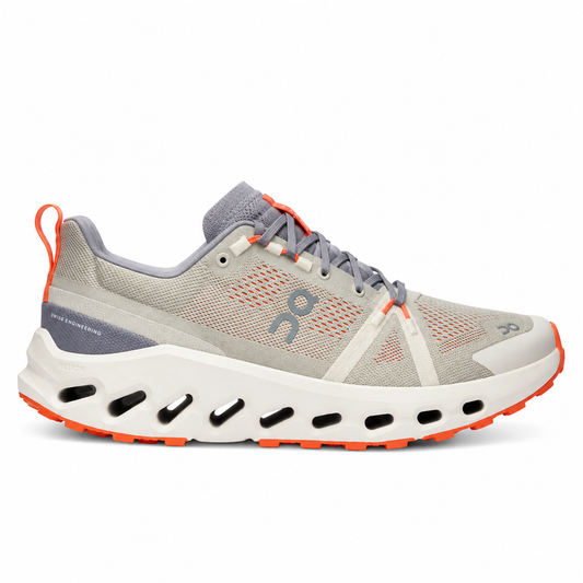 Tenis on Cloud Trail gris naranja